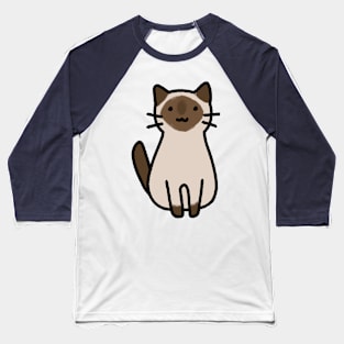 Latte - Siamese Baseball T-Shirt